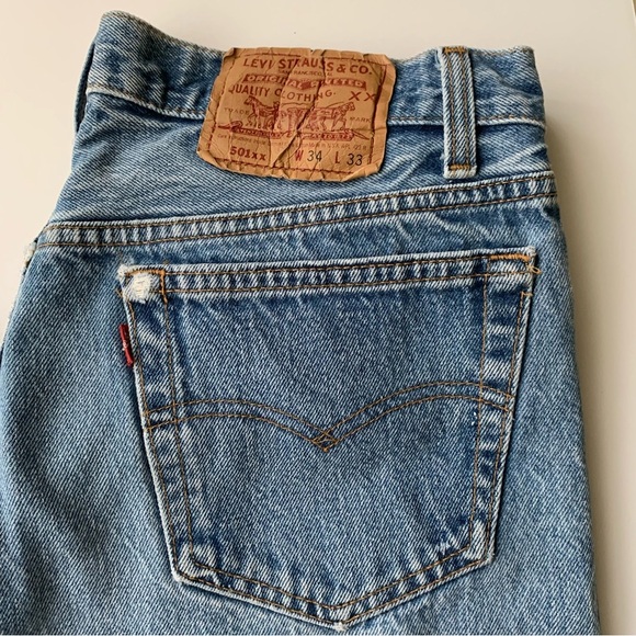 Vintage Levi’s 501 jeans. Made in USA - Picture 3 of 14